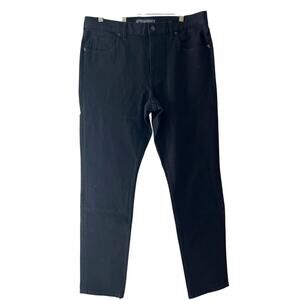 EVERLANE Men's The Slim 4 Way Stretch Black Jeans 36x32 New Organic Cotton Pants